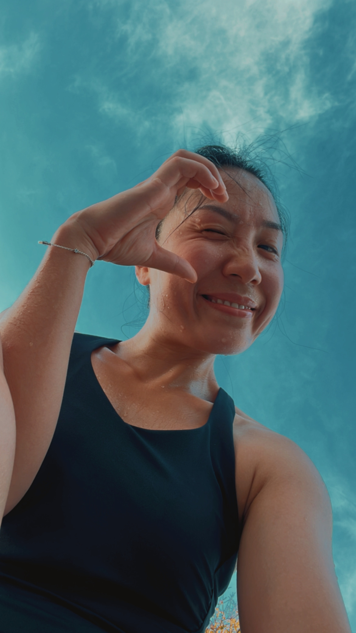 Selfie after morning run.