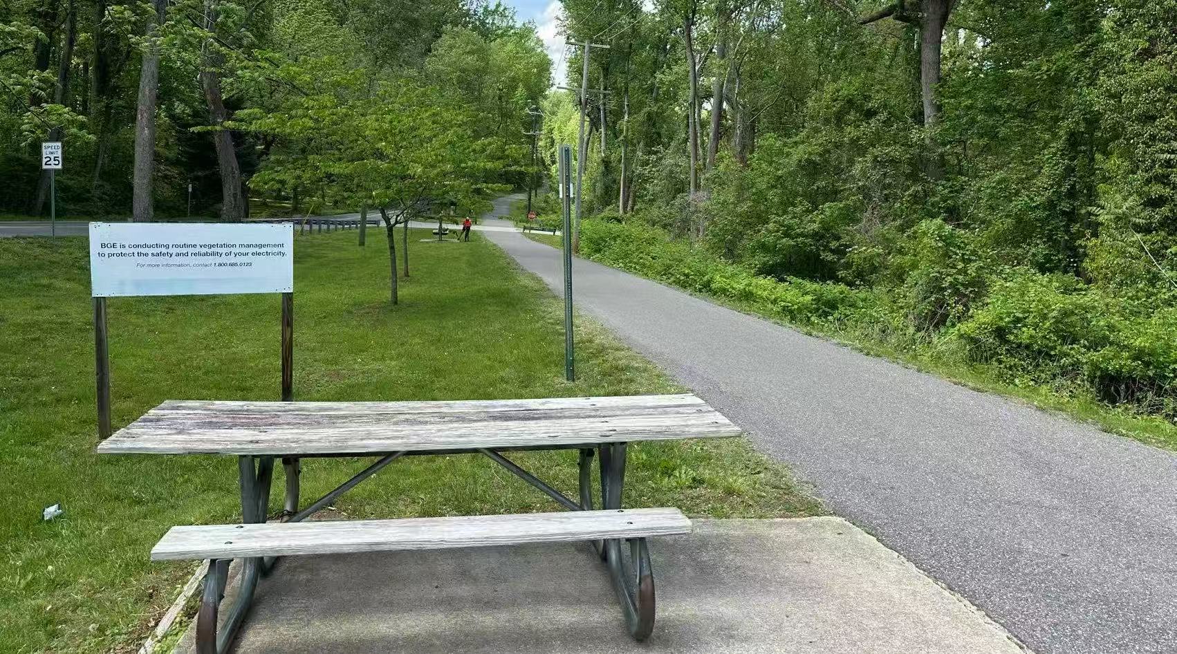 Peacefull empty road